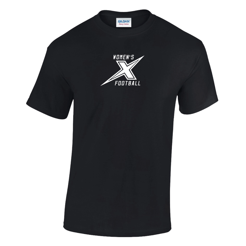 Adult Softstyle Large Team Logo Tee Shirt | Official Kent Exiles AFC | Custom Printed