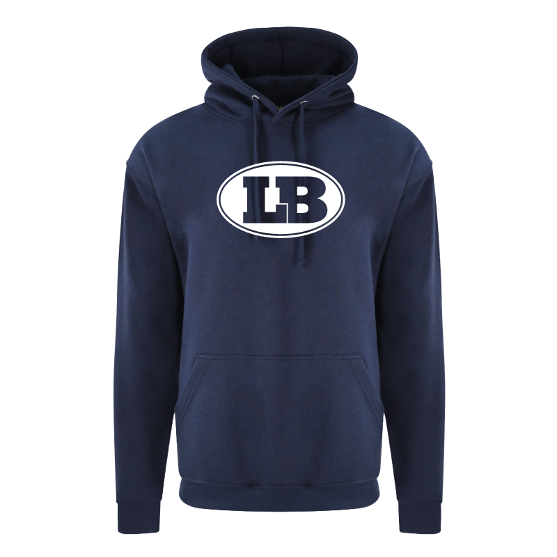 proRTX RX350 heavyweight hooded sweatshirt navy london blitz american football club finsbury park