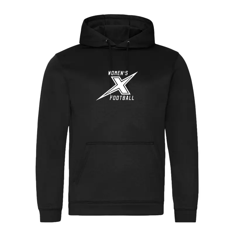 Adult Large Team Logo Performance Hooded Sweatshirt | Official Kent Exiles AFC | Custom Printed