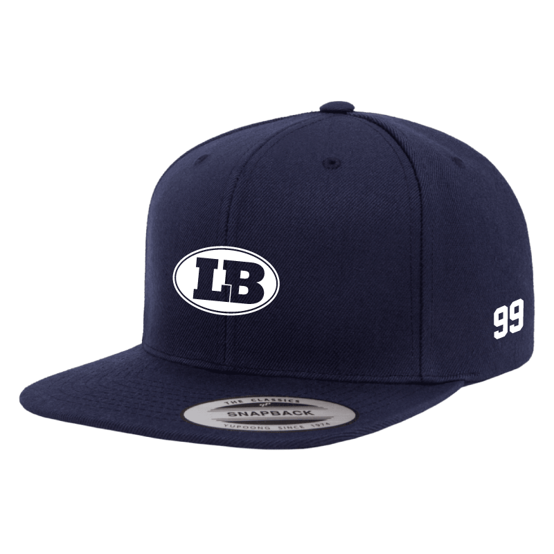 YP001 flexfit classic snapback cap london blitz american football club navy navy finsbury park