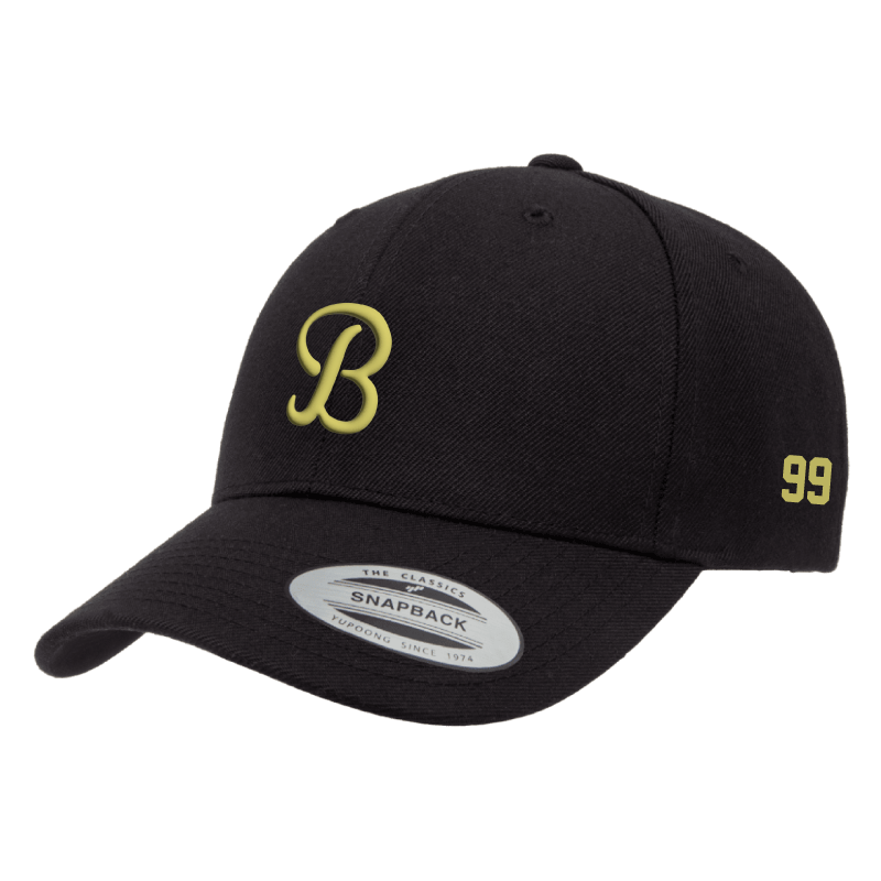 Curved Peak Snapback Cap | Brunel burners AFC