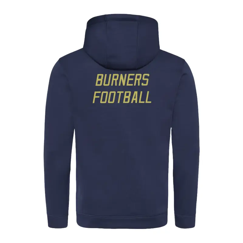 PERFORMANCE JH006 AWDI just hoods team hoodie brunel burners american football brunel university