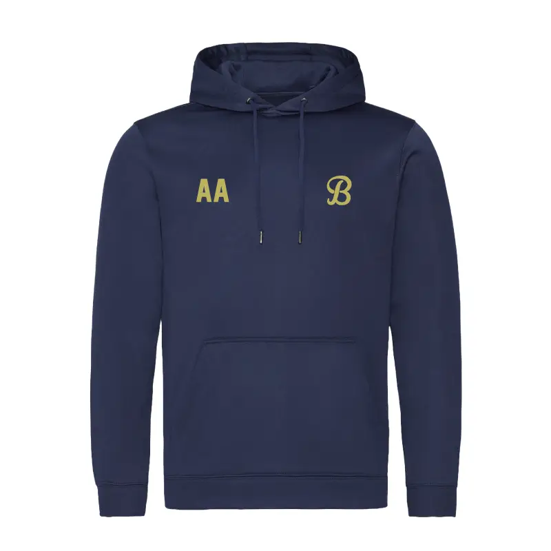 JH006 AWDI just hoods team hoodie brunel burners american football brunel university