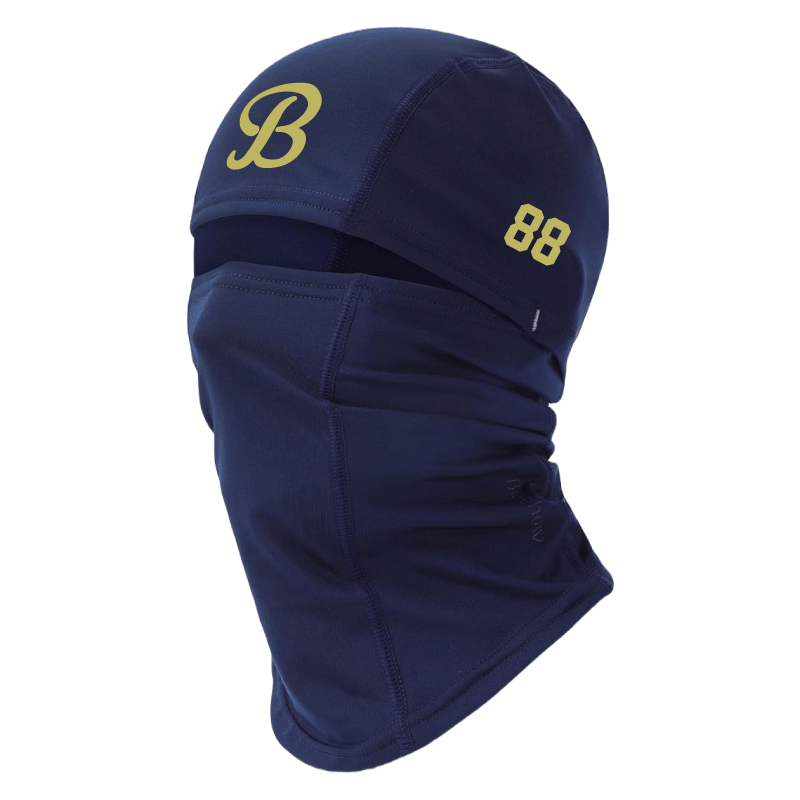 beehow ski mask balaclava brunel university burners afc american football club british