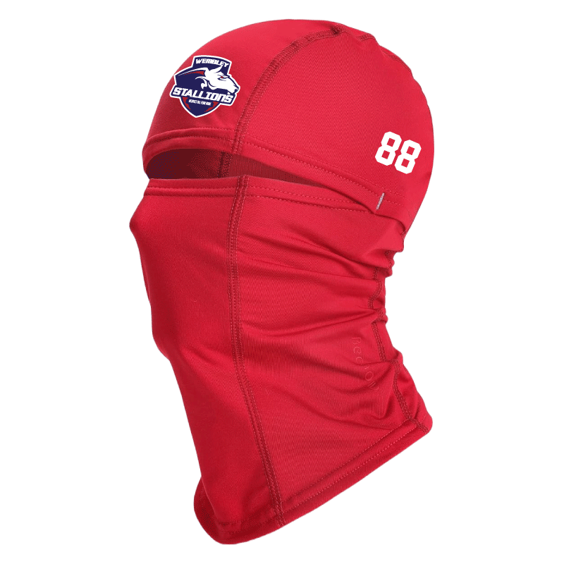 beehow ski mask balaclava Wembley Stallions afc american football club british