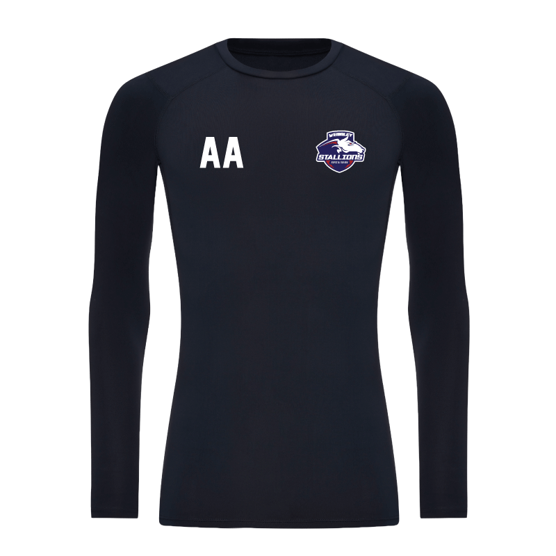 jc232 AWDI longsleeve performance tee Wembley Stallions afc american football middlesex