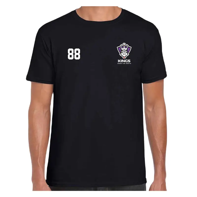 Kings from the south south kings u19s american football british togs by emma gd01 gd001 gildan softstyle tee shirt