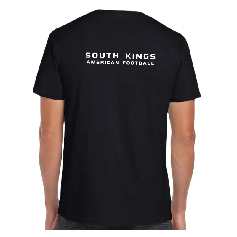 Kings from the south south kings u19s american football british togs by emma gd01 gd001 gildan softstyle tee shirt