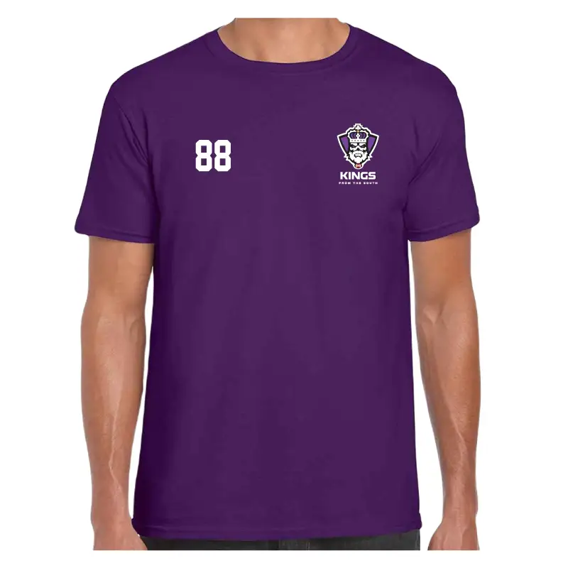 Kings from the south south kings u19s american football british togs by emma gd01 gd001 gildan softstyle tee shirt