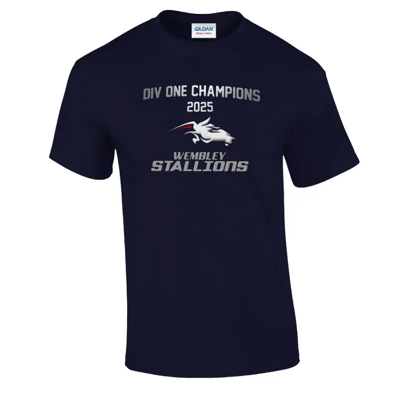 gd024 gd015 gildan midweight softstyle tee wembley stallions afc american football club british american football bafa divion div 1 one south southern prem premier south craig barnes hertfordshire cheetahs fucking wanker any questions? a different animal warren smart jackie smart rickel rychus rix aaron rotcay sam mintz tedd watts champions 2 claps and a rick flair stallions afc