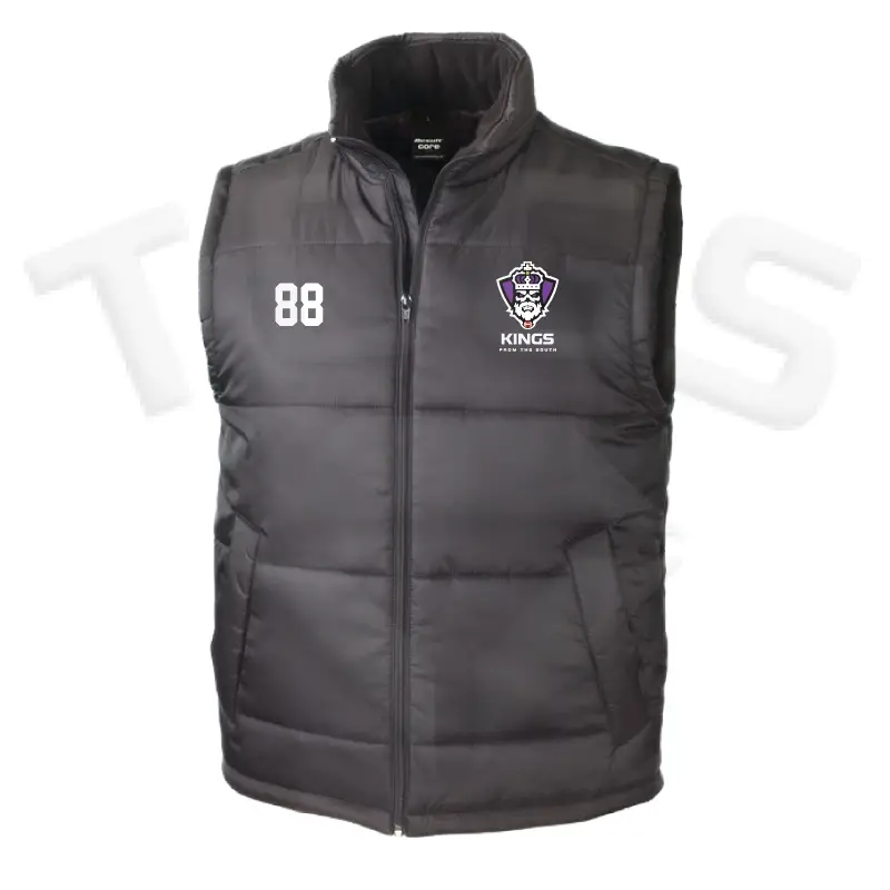 Kings from the south south kings u19s american football british togs by emma result core rs208 rs208x rx208x r208x ralawise pencarrie bodywarmer gilet padded warmth layer
