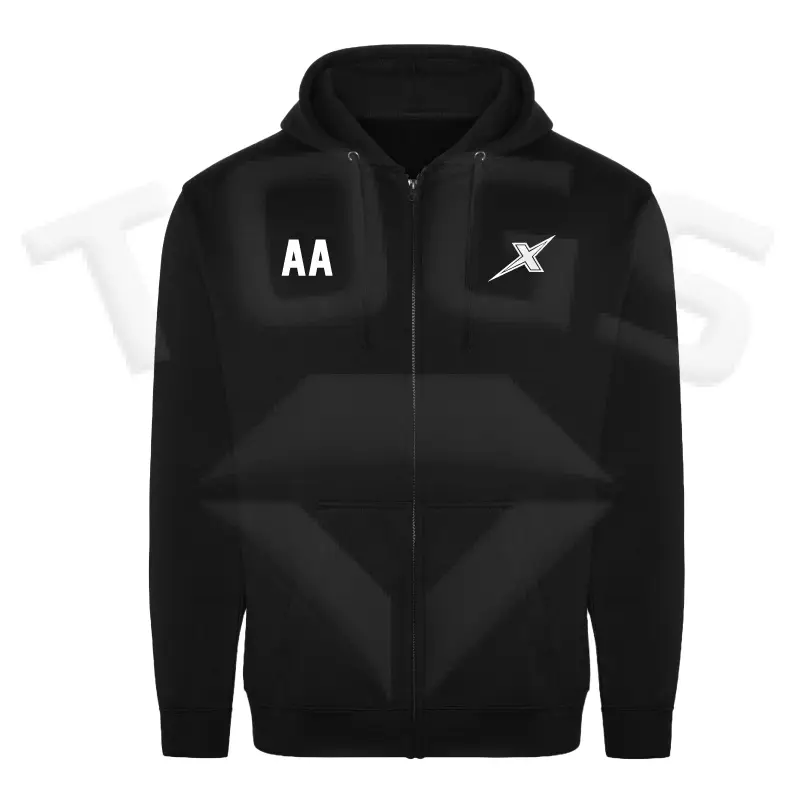 pro rtx prortx rx351 zipped hoodie hooded sweatshirt zoodie zippie academy womens ladies men's RALAWISE PENCARRIE KENT EXILES AFC AMERICAN FOOTBALL CLUB ONCE AN EXILES ALWAYS AN EXILE
