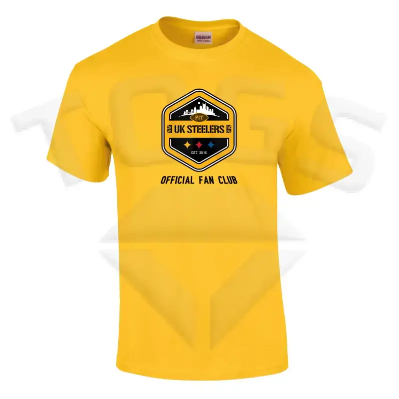 gildan softstyle midweight tee teeshirt GD015 GD15 GD24 GD024 uk steelers uk pittsburgh steelers fans fan club united kingdom british american football nfl togsbyemma