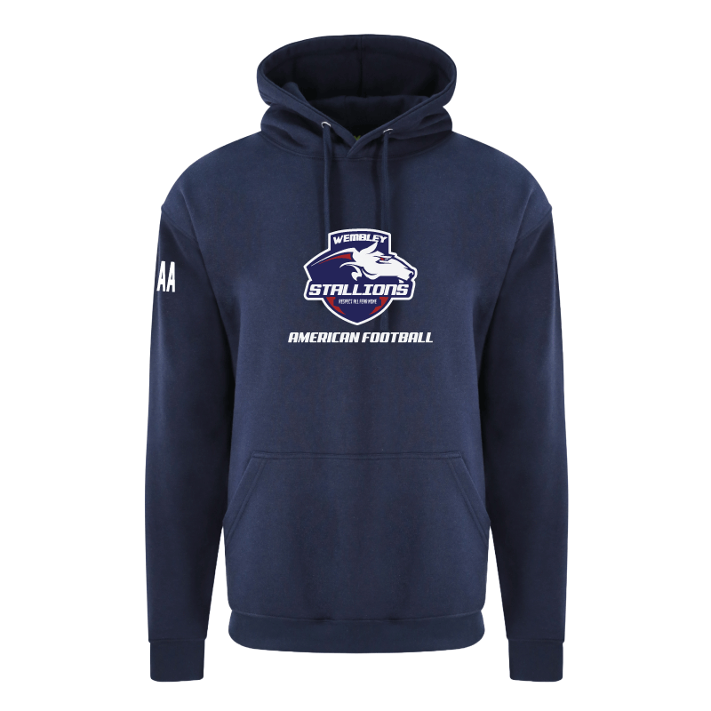 prortx pro rtx rx350 heavyweight hoodie hooded sweatshirt Wembley Stallions afc american football middlesex respect all fear none