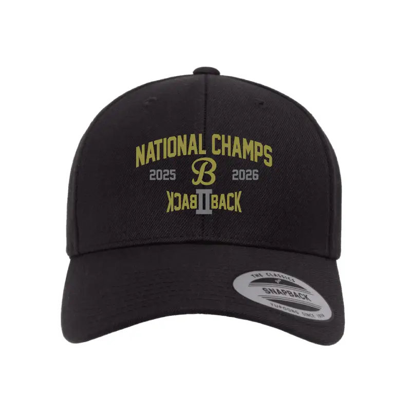 Brunel Burners 2026 Champs Curved Peak Snapback Cap