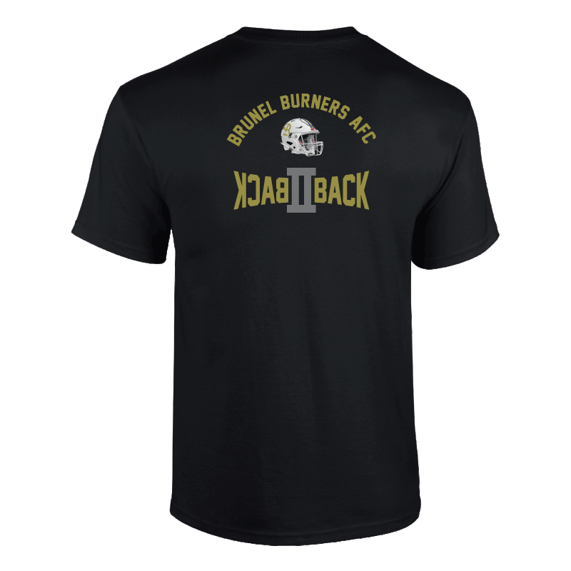 gd024 gd24 gd15 gildan midweight softstyle tee t-shirt brunel burners afc american football club bucs bafa british uxbridge university
