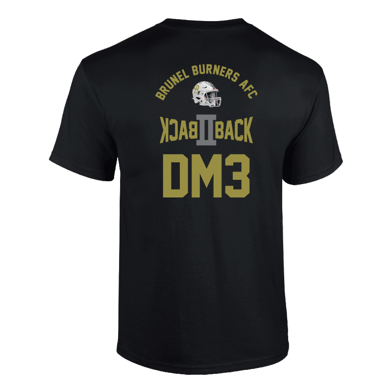 gd024 gd24 gd15 gildan midweight softstyle tee t-shirt brunel burners afc american football club bucs bafa british uxbridge university