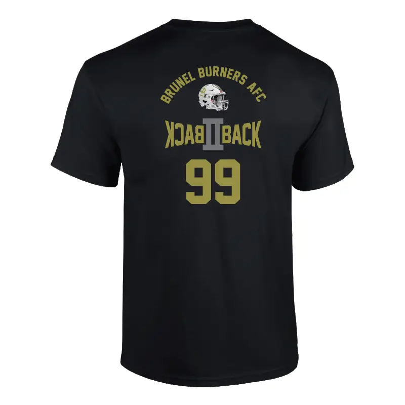 gd024 gd24 gd15 gildan midweight softstyle tee t-shirt brunel burners afc american football club bucs bafa british uxbridge university