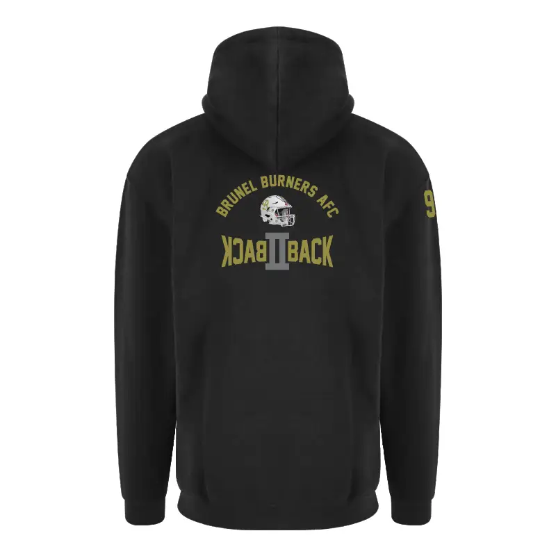 prortx pro rtx rx350 heavyweight hooded sweatshirt hoodie brunel burners afc american football club bucs bafa british uxbridge university
