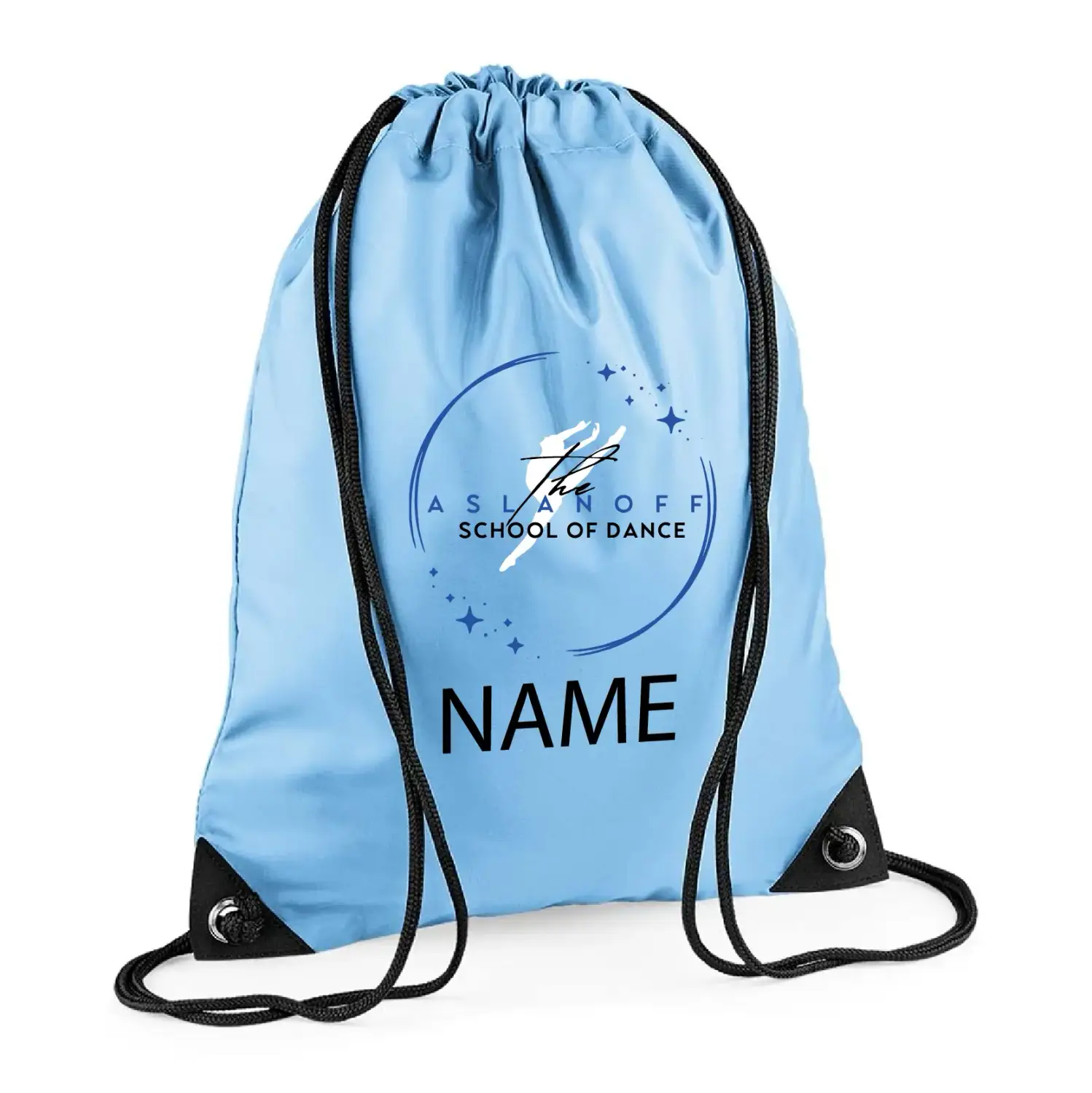 aslanoff school of dance custom bag gymsac gym bag locker bag