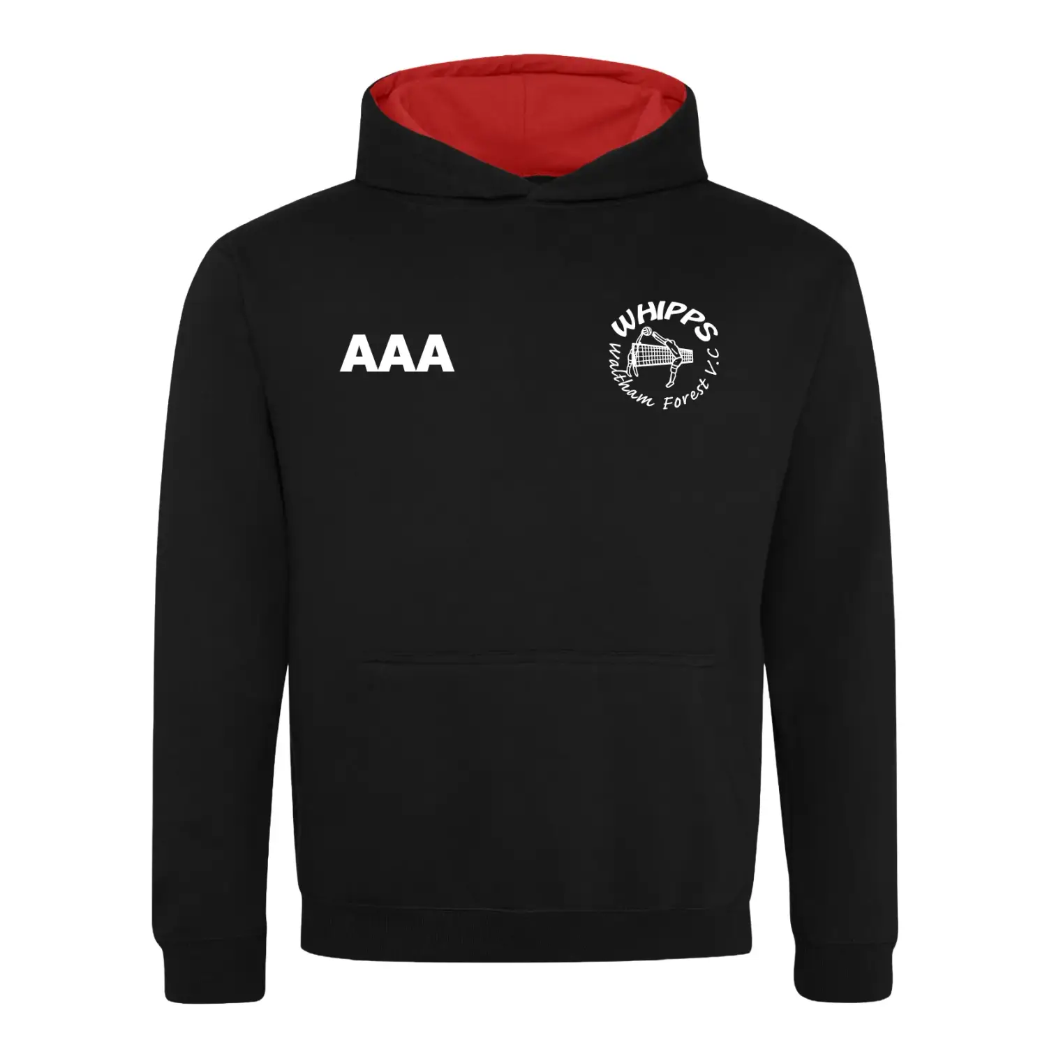 awdi all we do is hoodie hooded sweatshirt pullover waltham forest volleyball club
