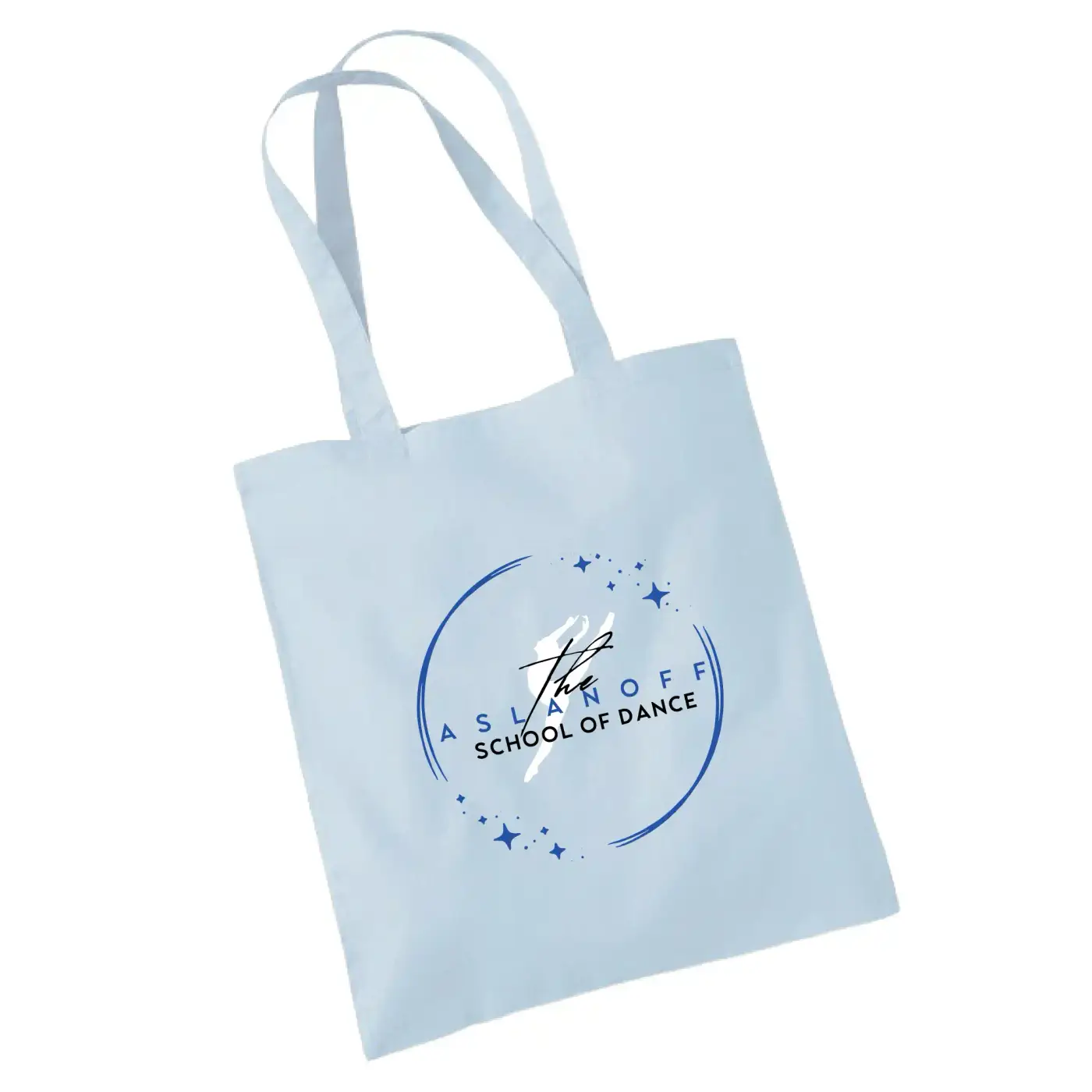 aslanoff school of dance custom bag tote shopper shopping bag